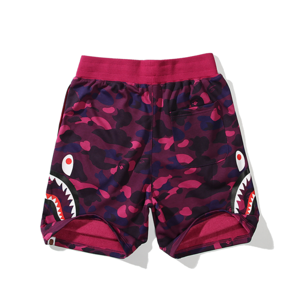 ABC CAMO BEACH SHORTS MENS RED