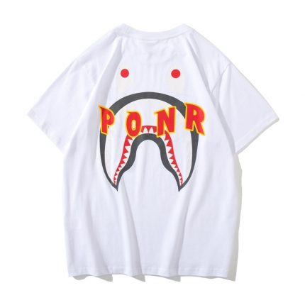 BAPE Multi Camo Shark PONR T-Shirt