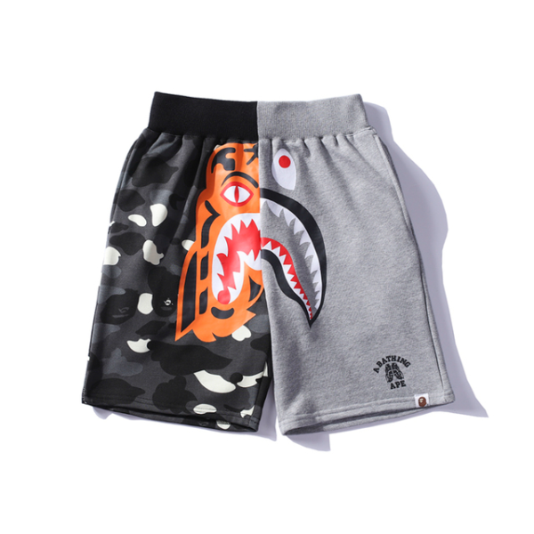 BAPE TIGER BEACH SHORTS MENS